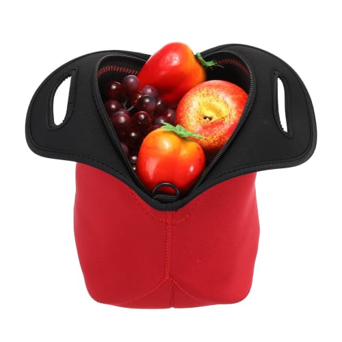 PATIKIL Neoprene Insulated Lunch Tote Bag, Portable Insulated Lunch Box with Food Container and Shoulder Strap for Work, Office, Picnics, and Outdoor