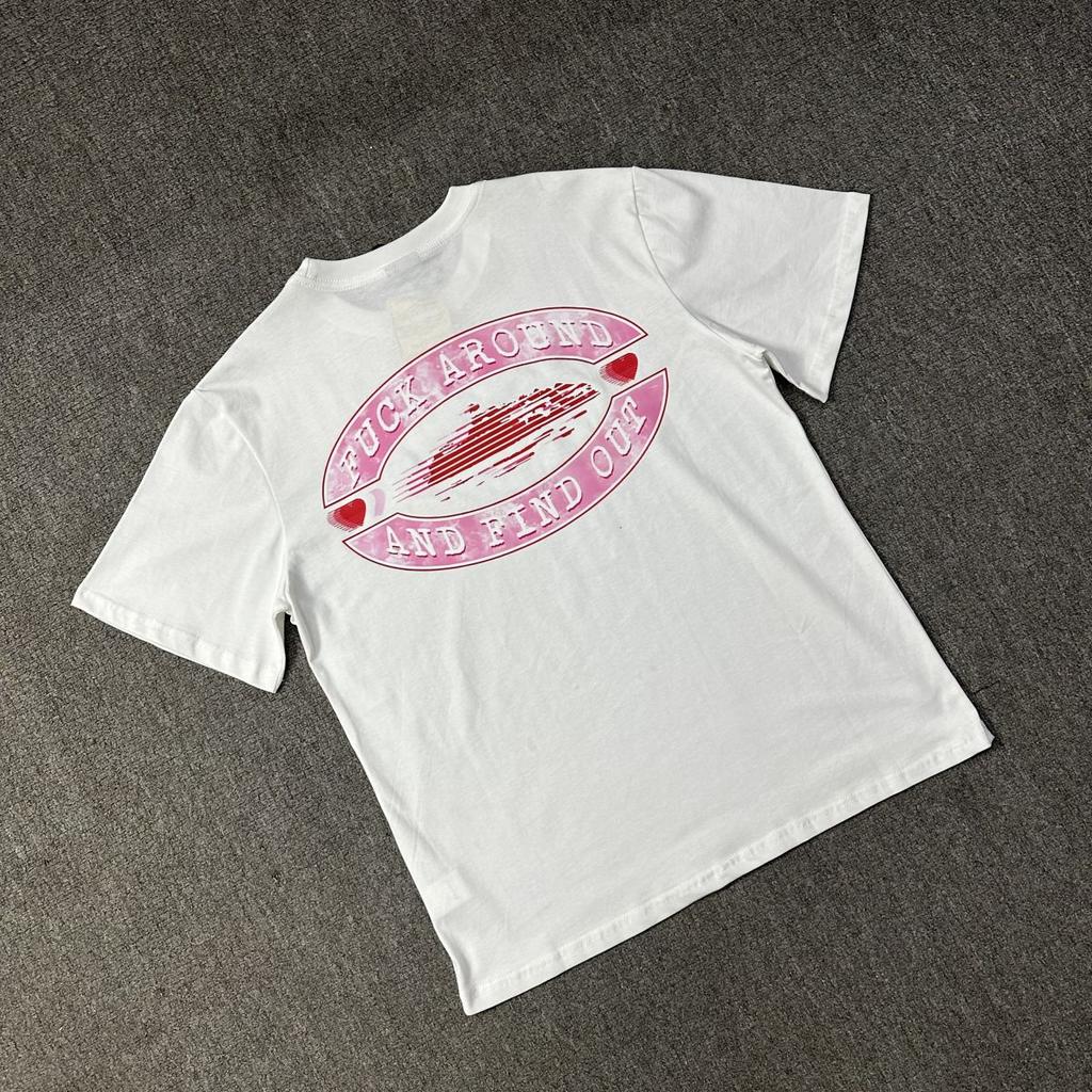 Cross-border manufacturer Corteiz tide brand Alcatraz summer new retro printing men's and women's trend loose short sleeves summer