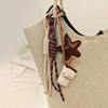 Handmade Nylon Woven Rope Bag Pendant Cute Candy Color Fashion Backpack Handbag Hanging Bags Accessories