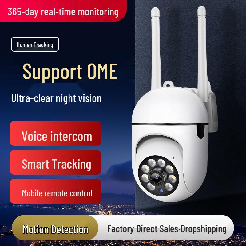 V380PRO Compact HD Camera with WiFi Remote Monitoring and PTZ Alarm