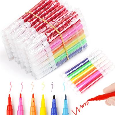 9/18/27packs Graffiti Watercolor Pen Painting Supplies Office School Art Creation Hand Account Tool for Handicraft Lovers XJM