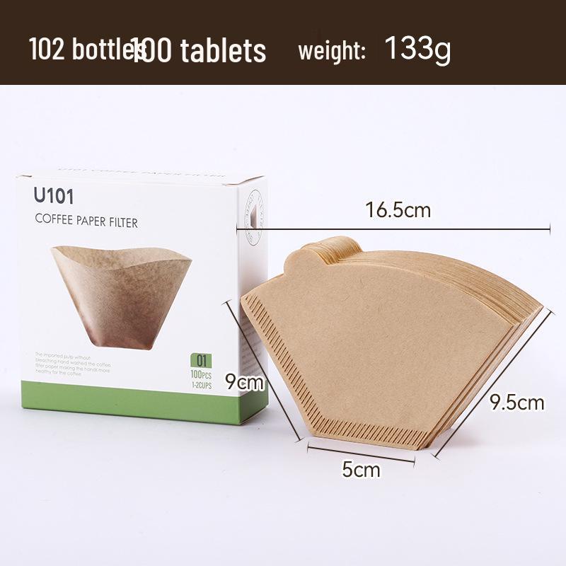 Multi-Spec Coffee Filter Paper for Hand Drip Coffee Maker and American Machine