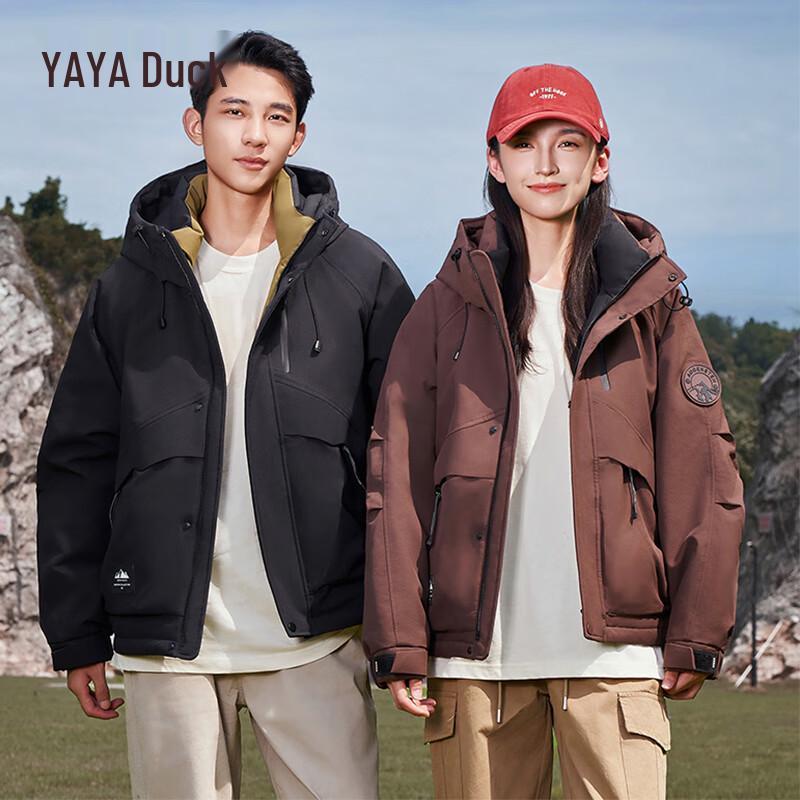 

Yaya Women s Hooded Winter Down Jacket S