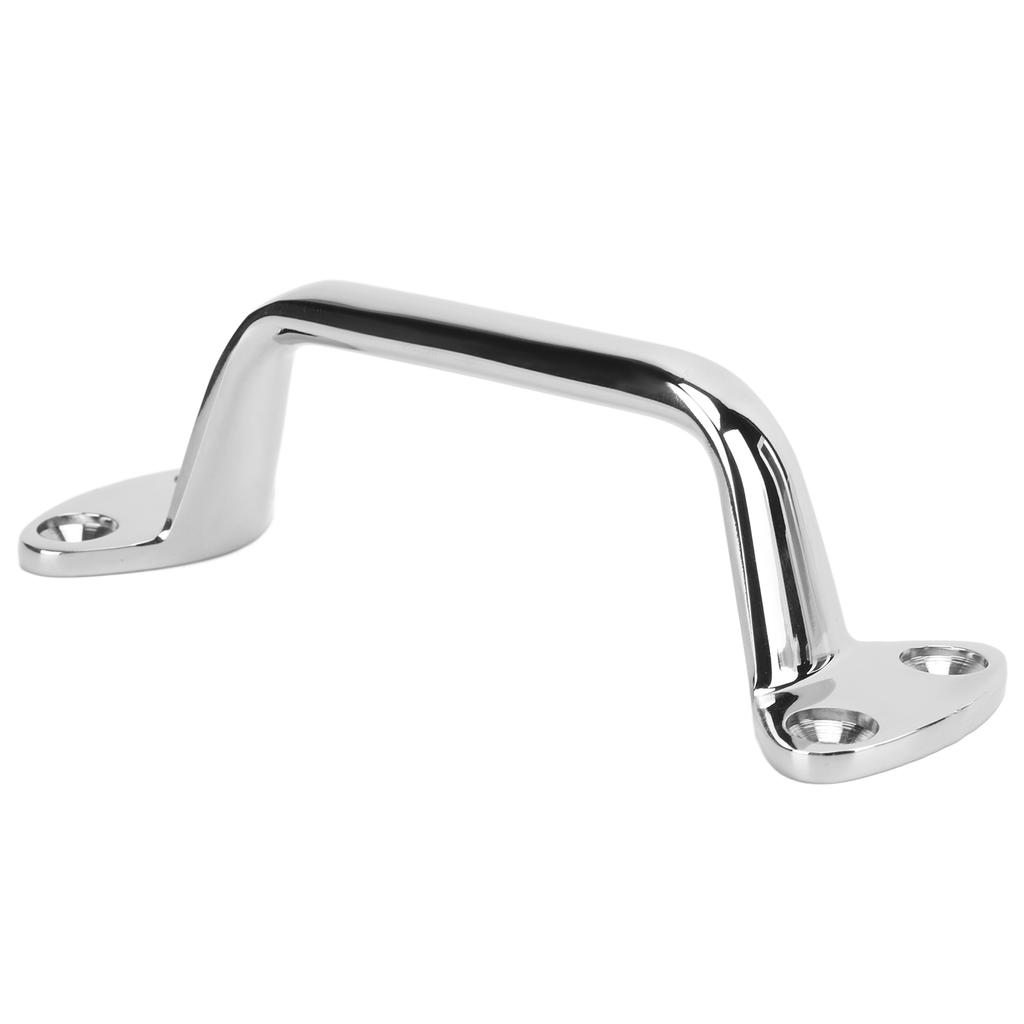 150mm 6.1in Stainless Steel Rail Grab Door Handrail Grip Universal for Boat Yacht Marine Bathroom