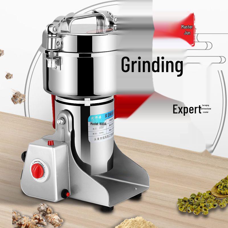 Stainless Steel Multi-Functional Electric Grain & Cereal Crusher Machine