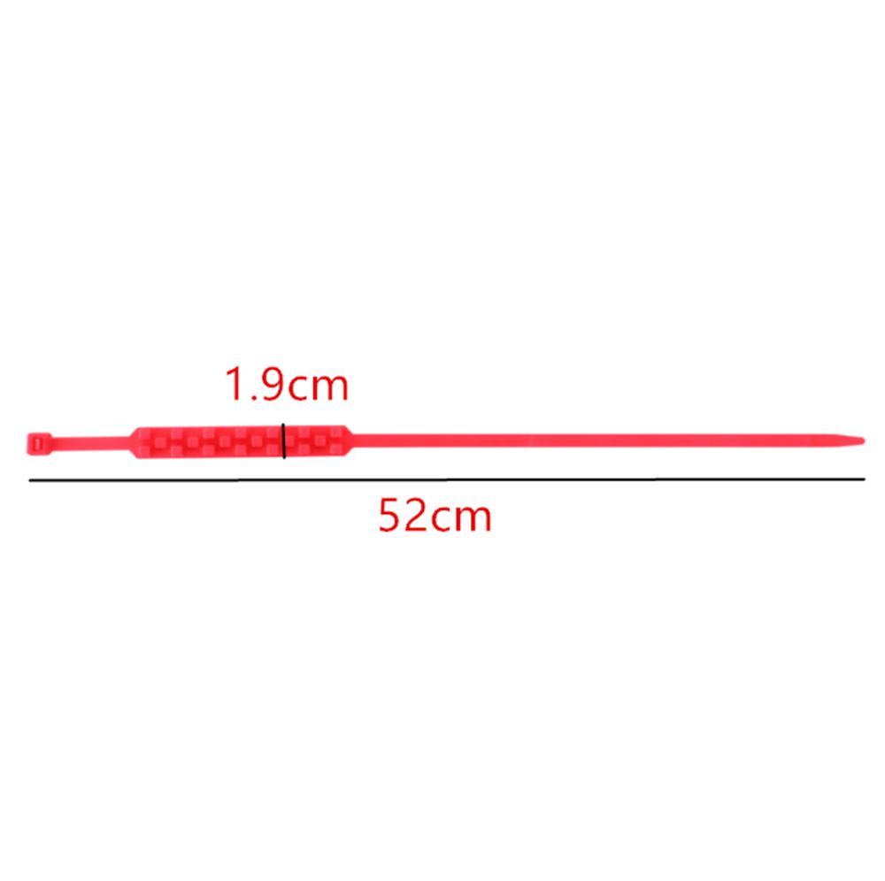New 10x Red Motorcycle Scooter Wheel Tire Snow Chains Winter Road Safety Anti-skid