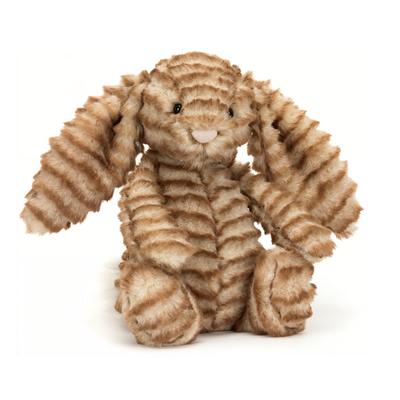 Jellycat Shy Series Bashful Luxe Bunny Juniper Cute Companion Doll Plush Doll Sitting Height 23cm Height