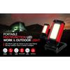 COB Work Light with Magnet LED Flashlight Camping Lamp IPX6 Waterpoof Torch USB Rechargeable Lantern As Power Bank