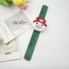 Christmas Plush Doll Snowman & Reindeer Slap Bracelet for Kids
