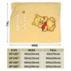 Winnie Puuh Decke Niedliche Cartoon Flanell Fantastisch Warm Überwurfdecken für Bettwäsche Wohnzimmer Frühling Herbst