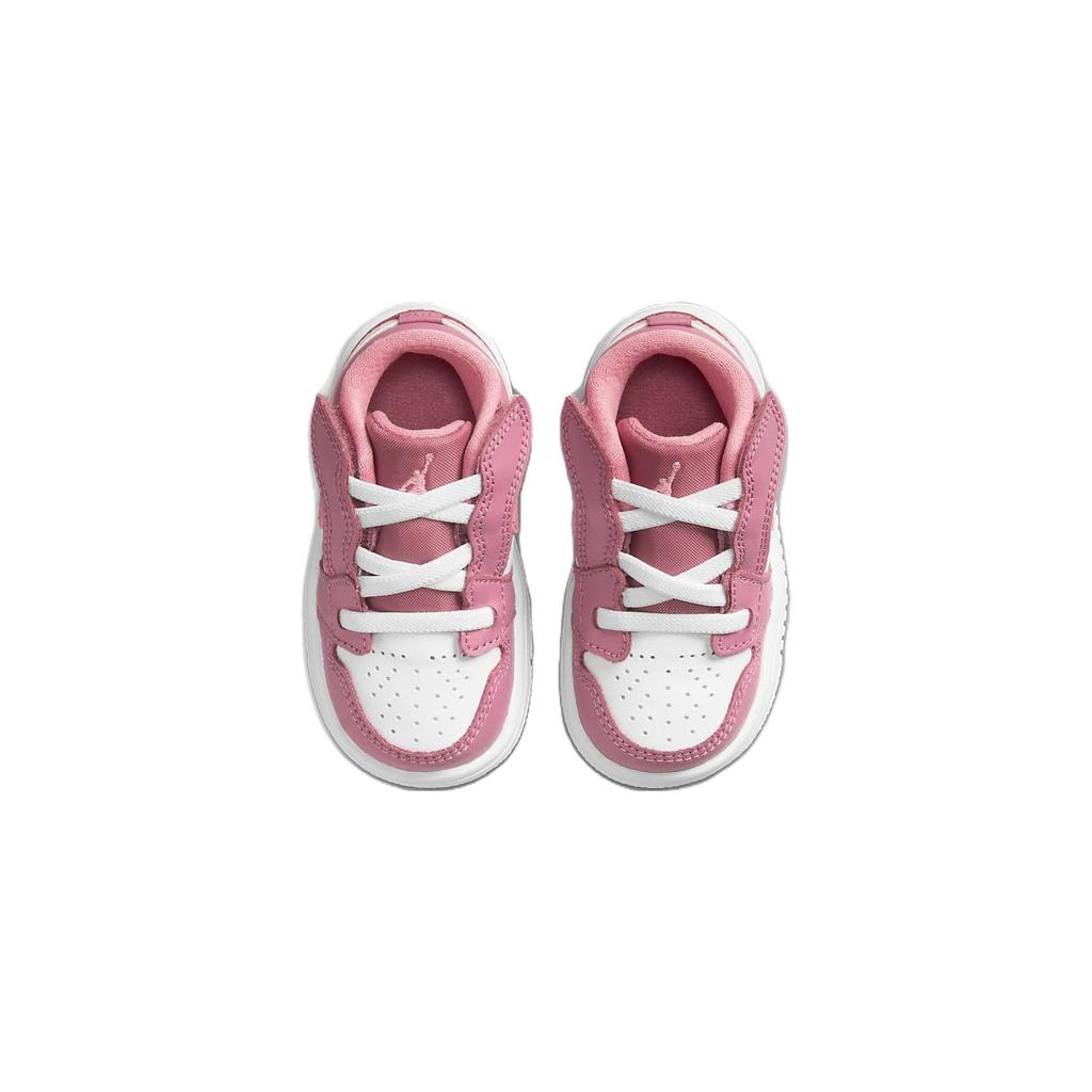 Jordan 1 Low ALT Desert Berry White Coral Chalk (TD) Baby Sneakers CI3436-616