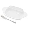 BoatShaped   Dish with Lid Food Grade PP   Cutting Box for Chess Home Kitchen(Red )