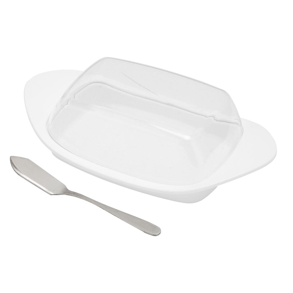 BoatShaped   Dish with Lid Food Grade PP   Cutting Box for Chess Home Kitchen(Red )