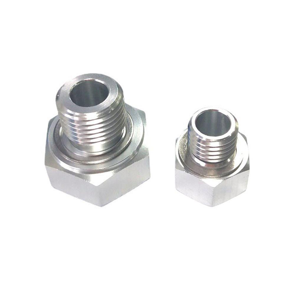 Oil Pressure Coolant Temp Gauge Fitting Adapter For LS1 4.8 5.3 6.0 Swap M12 M16