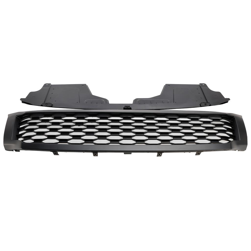 Matt Black Front Bumper Grill Grille Fit Nissan Navara NP300 D23 2015-2020