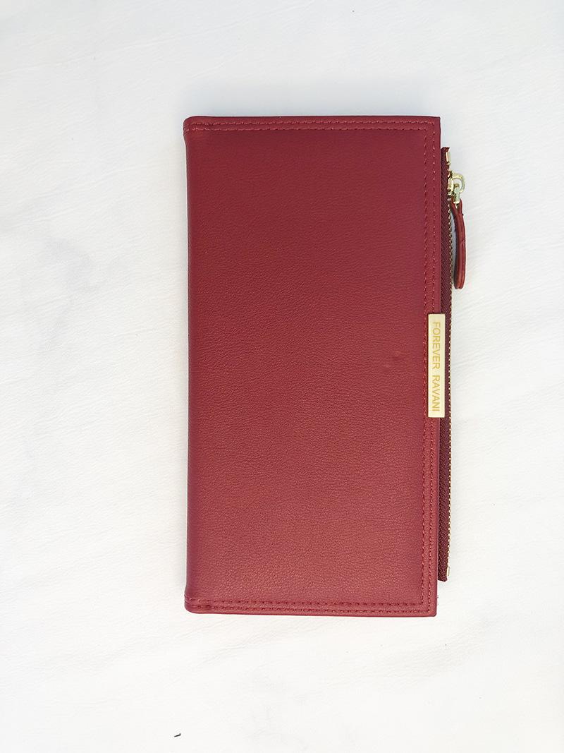 

Women s Long Bi-fold Wallet with Large Capacity Multi-Card Slots - Simple Japanese Korean Style