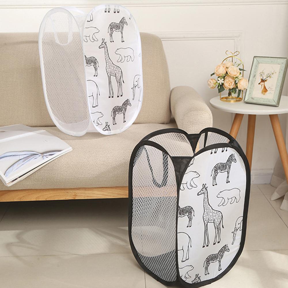 Cartoon Giraffe Wäschekorb Zuhause Schmutzwäschekorb Sonstiges Sortier- und Aufbewahrungskorb Badezimmer Organizer Aufbewahrung