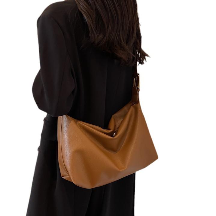 Retro Versatile Messenger Bag 2025 New Fashion Trend Women's Bag Casual Tote Bag Niche Large-capacity Shoulder Bag