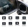 2pcs Rainproof Waterproof Car Rearview Mirror Sticker Anti fog Protective Film Rain Shield Oval