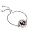 Essential Oil Diffuser Bracelet Stainless Steel Aromatherapy Locket Adjustable Bracelet for Women