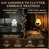 Halloween Retro Bookshelf Lighting Wall Mounted Reading Lamp Metal Gothic LED Night Light  for Studious Home Room Ornament LED