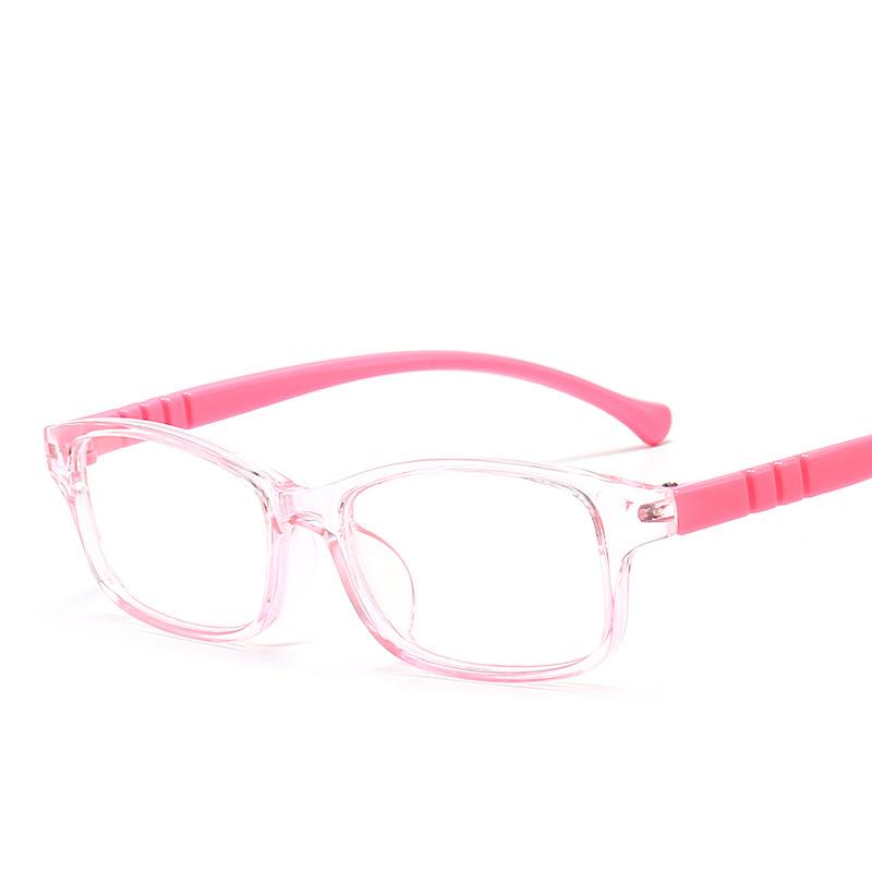 

New kids small frame plain lens anti blue light glasses Korean fashion trend mobile phone glasses for children