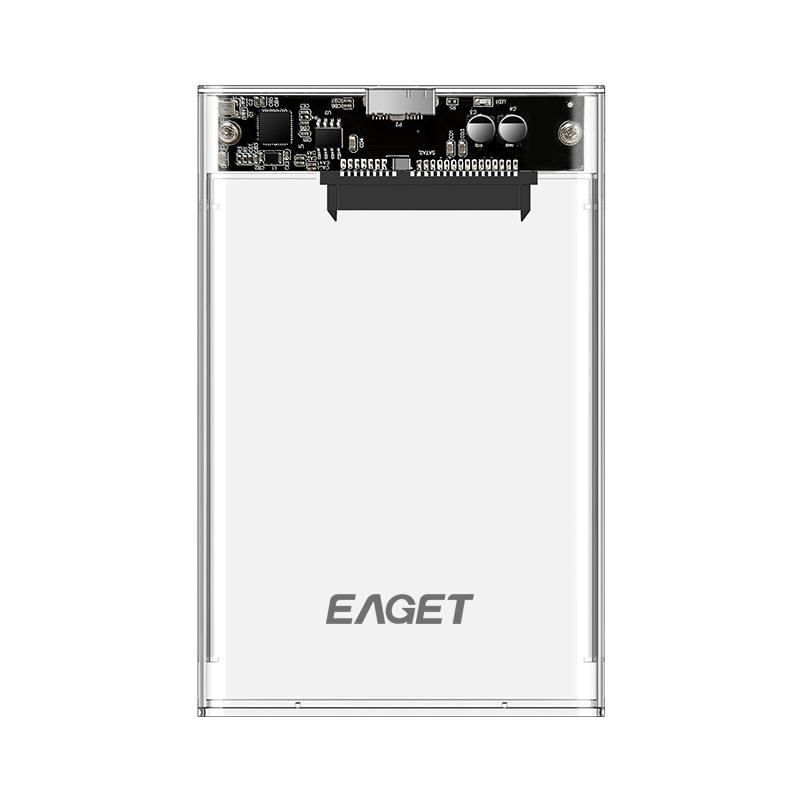 EAGET Carcasă Externă pentru Hard Disk de 2,5'' USB 3.0 la SATA III Carcasă pentru Hard Disk pentru HDD SATA SSD de 2,5 Inci Suport Max 6TB UASP