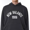 New Balance Essentials Φούτερ με Κουκούλα Varsity MT33553 ACK L Ανδρικό (Μαύρο Τοπ)