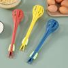 Multifunctional Beater Food Clip Creative Kitchen Baking Tool Manual Blender Grab Spoon Noodle Clip Strainer  Kitchen Utensils