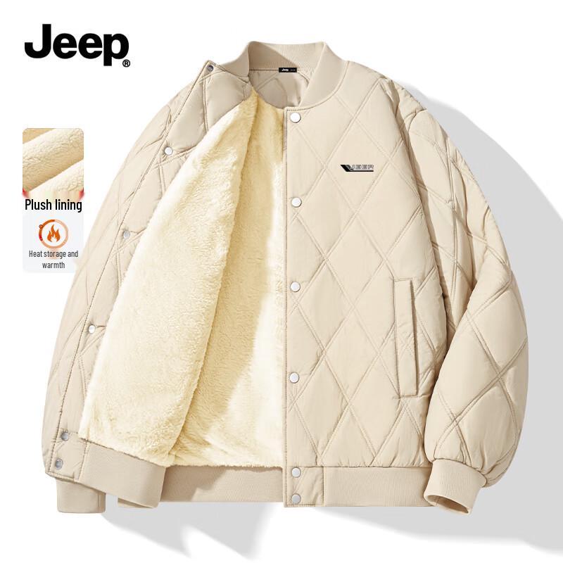 JEEP Men s Fleece-Lined Padded Winter Jacket 3XL