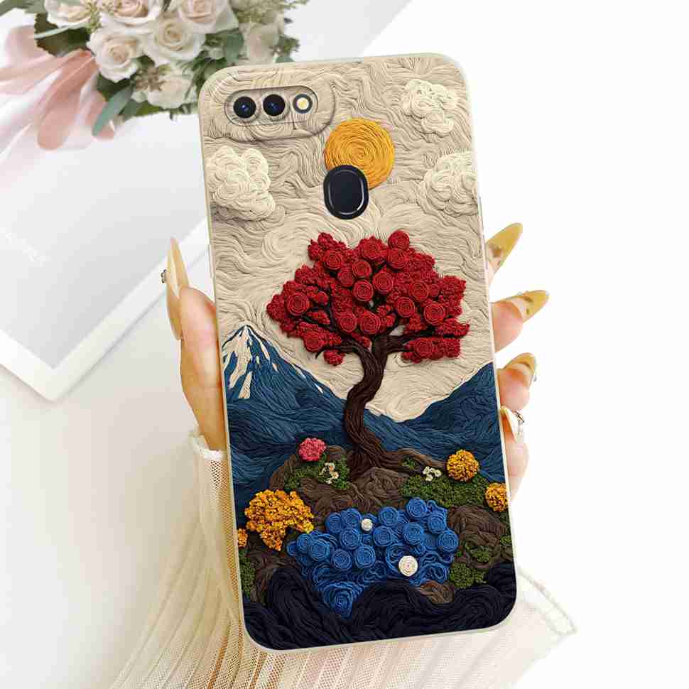 For Realme 2 RMX1805 Casing Colorful Pop Print Soft Slim Back Cover For Realme2 realme 2 RMX1809 6.2" Phone Cases Bumper Capa