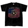 US Marine Corps Emblem Semper Fi T-shirt