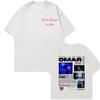 Omar Courtz Por Si Unisexana No Estoy 2026 Tour Maglietta Grafica Unisex Moda Donna Magliette Retrò Harajuku Cotone Y2K Top Streetwear