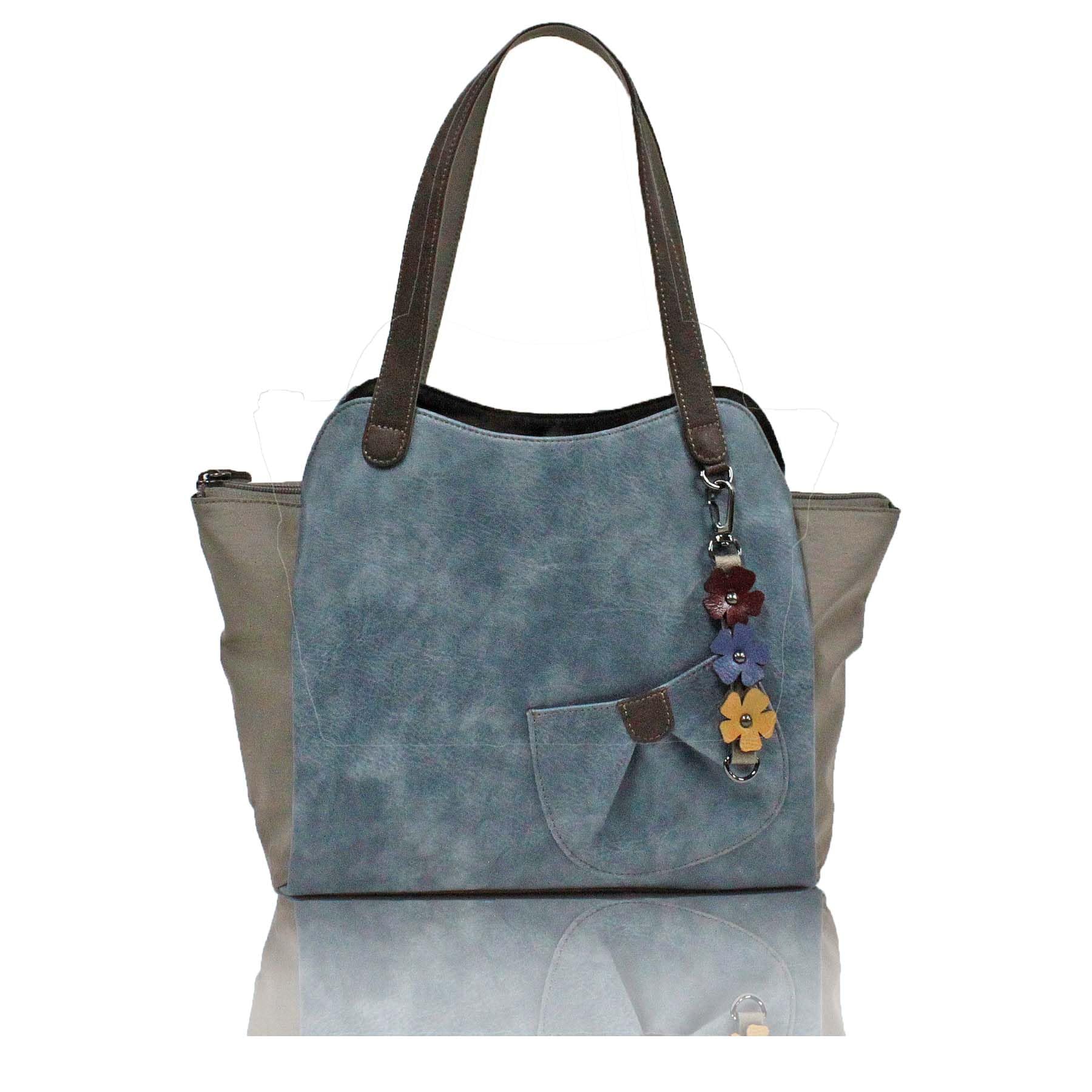 Женская сумка-тоут KFB, синяя