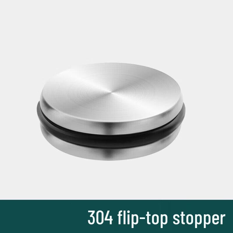CHENDU 304 Stainless Steel Flip-Top Sink Drain Stopper (4-Pack)