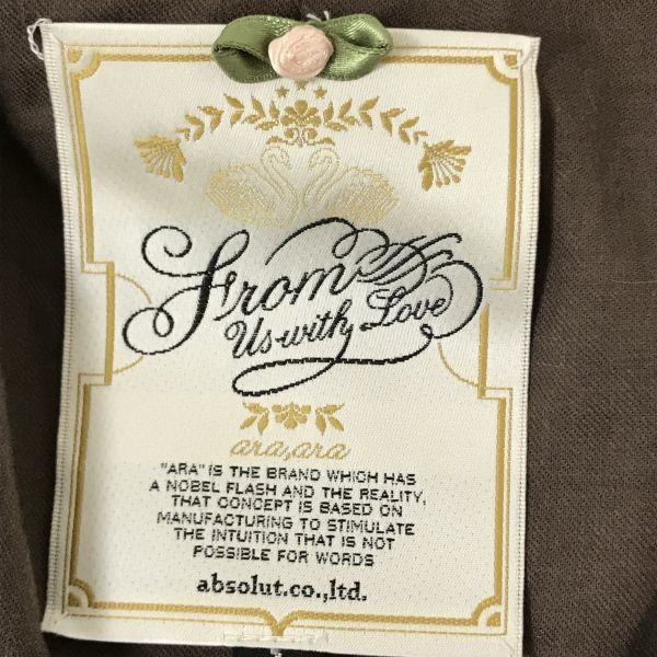 Araara Genuine Leather Lambskin Riders Jacket 1 S Beige Full Zip No Collar Short Length Zip Pocket(USED)