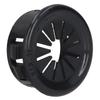 200Pcs Cable Grommets Stable Fixation Fire Resistant Pa66 Insulated Buckle Type Cord Wire Hole Cover Black Inner Hole
