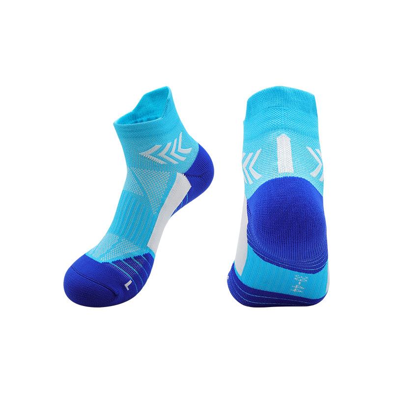 Professional Running Socks Coolmax Badminton Socks Quick-Drying Breathable Non-Slip Hiking Socks Short Cycling Socks