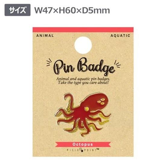 World Trading Company Pin Badge Aquatic Octopus 109271