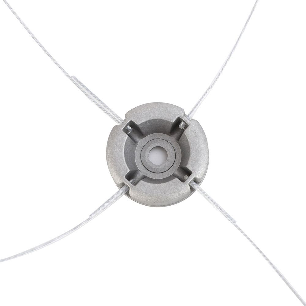 1Pcs Wire Rope Aluminum Trimmer Head 5/8 Inch/15mm Weed Head Accessories  for General Mower