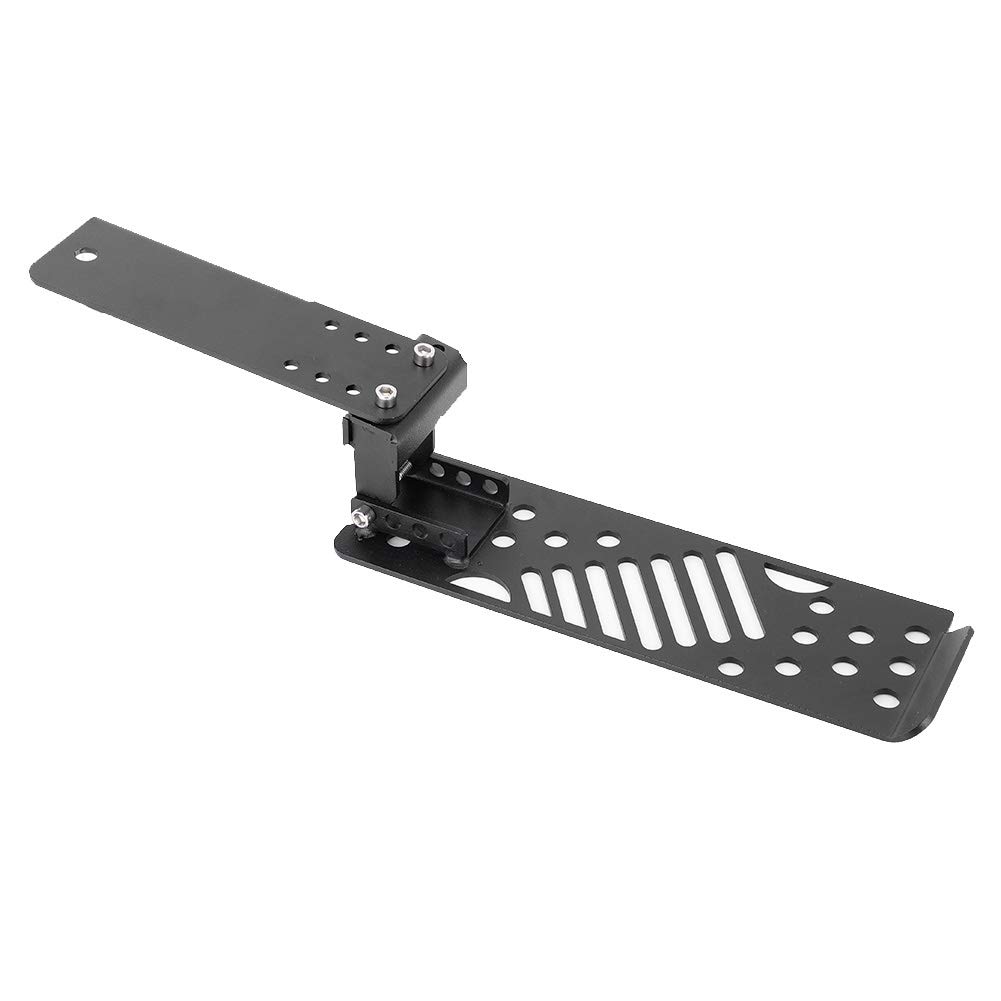 Qiilu Footrest Pedal Left Footrest Pedal Foot Rest Peg Panel for Wrangler JL Panel, 2018-2019