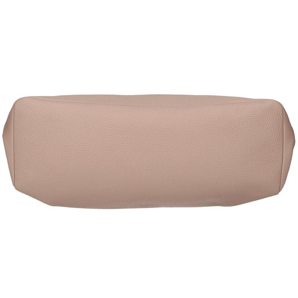 Il Micio Shrink Leather A-1 Tote Bag beigeUsed