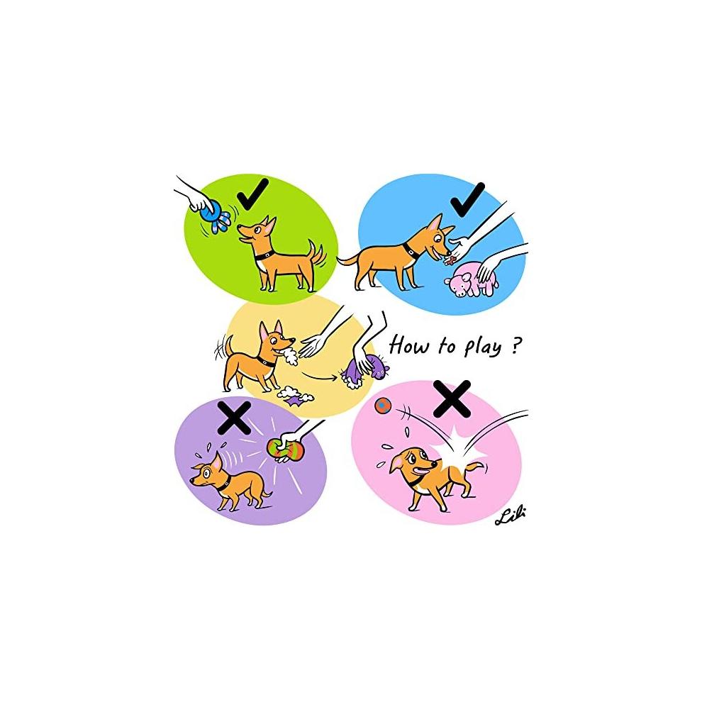 2 Pack 6 Inch Grunting Latex Rubber Dog Toy Polka Dot Pig for Medium Dogs Squeeze Interactive Play Assorted Color