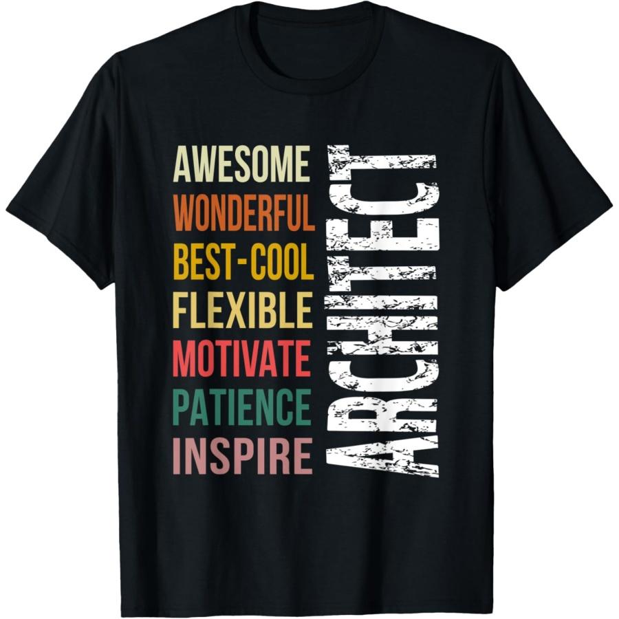 Funny Architect Tshirt Gift Awesome T-Shirt S