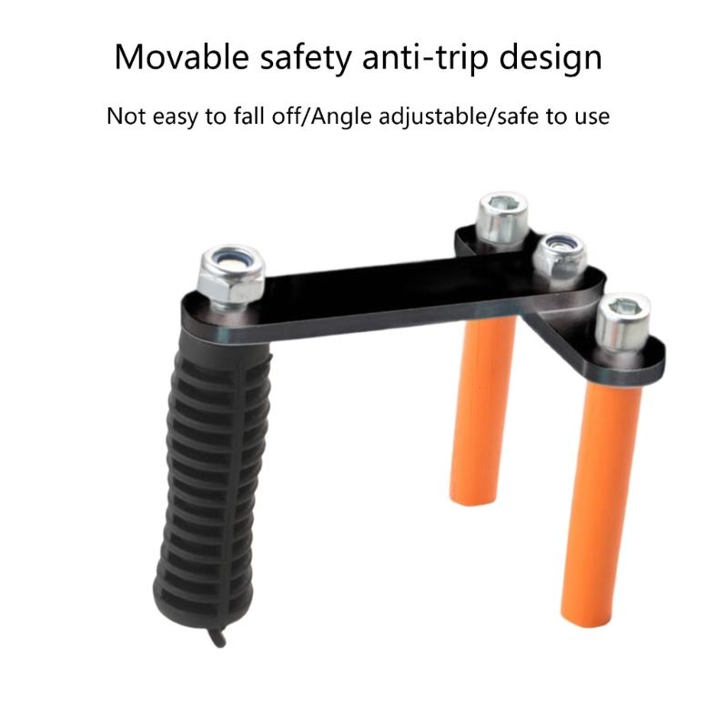 2Pcs Carrying Clamps Plasterboard Lifter Plasterboard Carriers for Plywood Sheet Moving Stone Glass Board Slabs Workshop