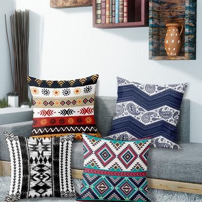 Bunte geometrische KissenbezugmusterGeeignet für Sofa Auto Schlafzimmer dekorativer Kissenbezug Kissenbezug