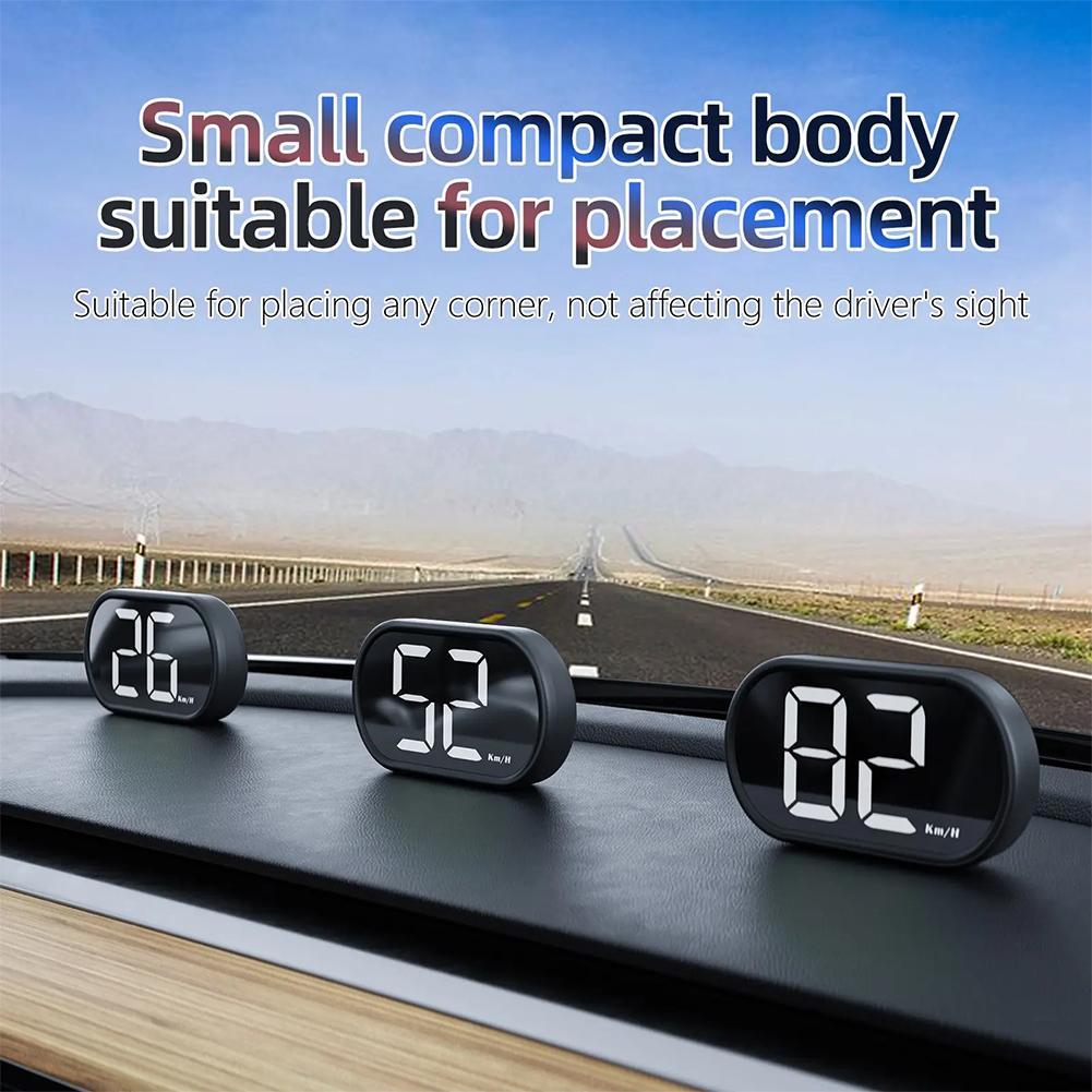 GPS Car Digital Speedometer HUD Head Up Display Eletronicos Speed Alarm Gadgets Inteligentes For All Car MPH KMH