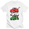 Custom Male Vintage Italy Flag Car T Shirt ShortSleeve Cotton Tshirts Tshirt Casual Italian Pride Tees Loose Fit Clothing