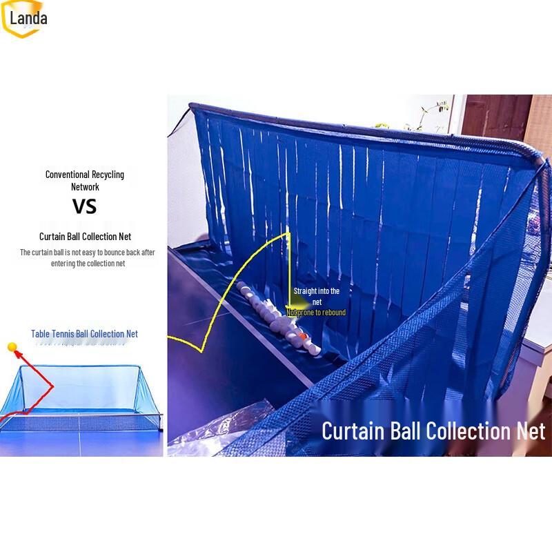 Lan Da Table Tennis Ball Collector Net