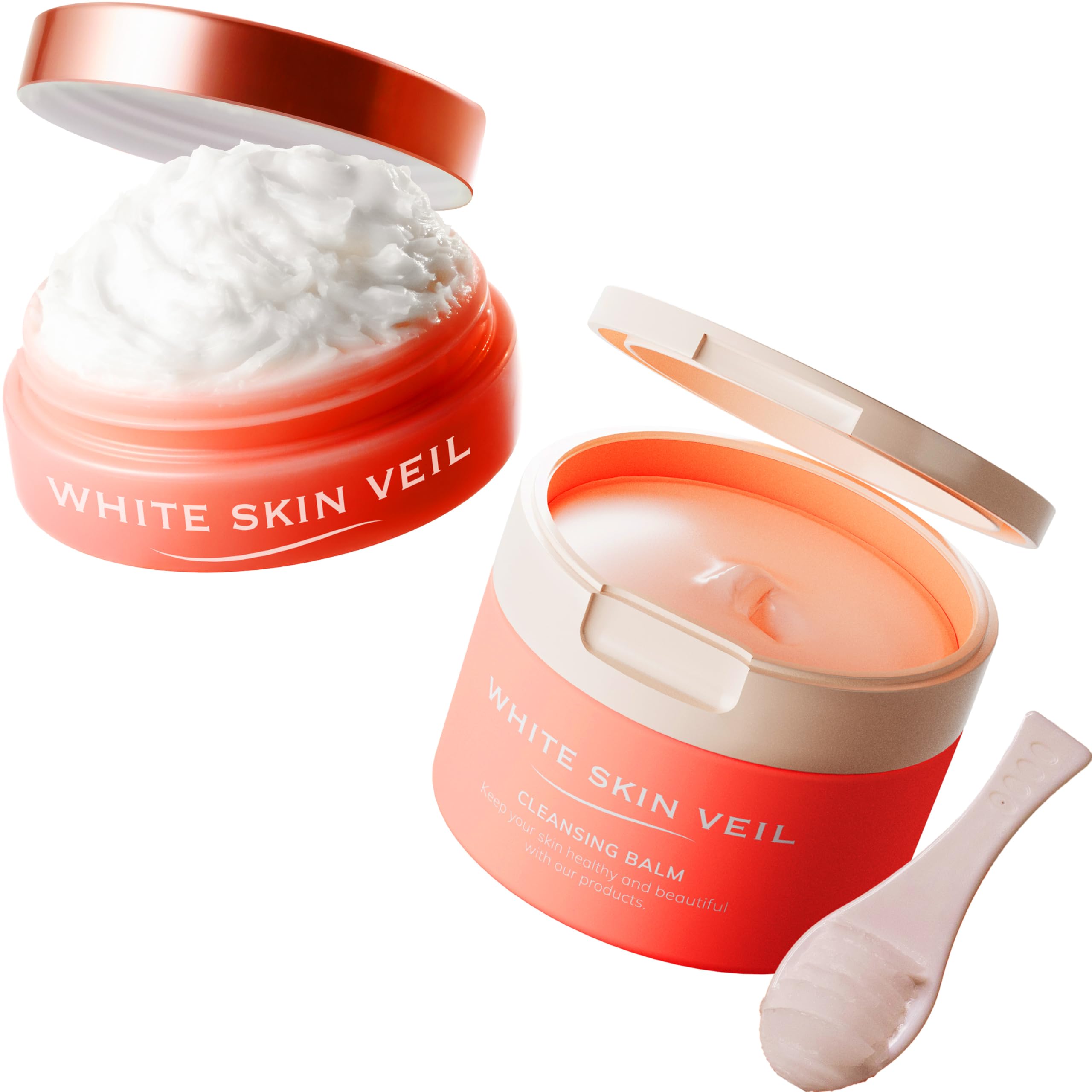 

White Skin Veil Pore Concealer Корейская косметика Крем-основа Энзимная пенка для умывания Бальзам 85г х Безупречная база под макияж 10г [Набор для безупречной кожи] Очищение